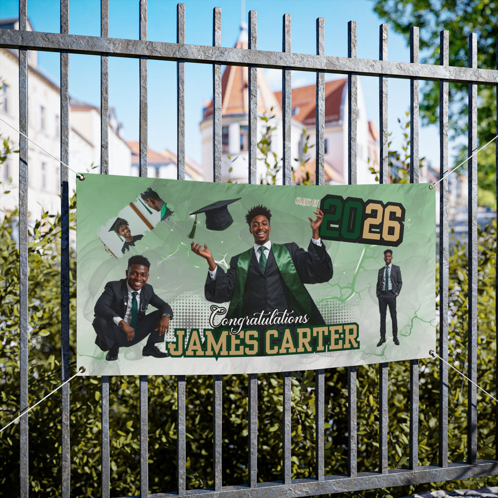 personalized graduation banner