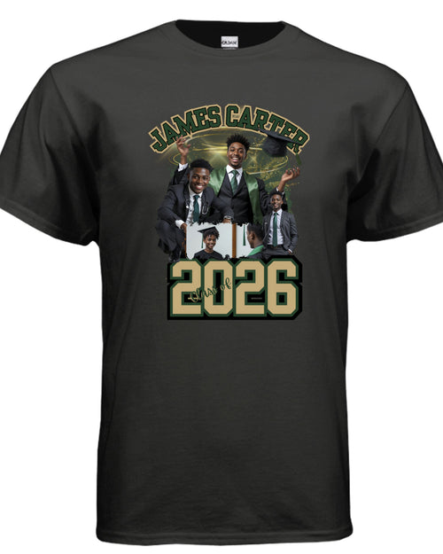 Custom Graduation Tee in Black