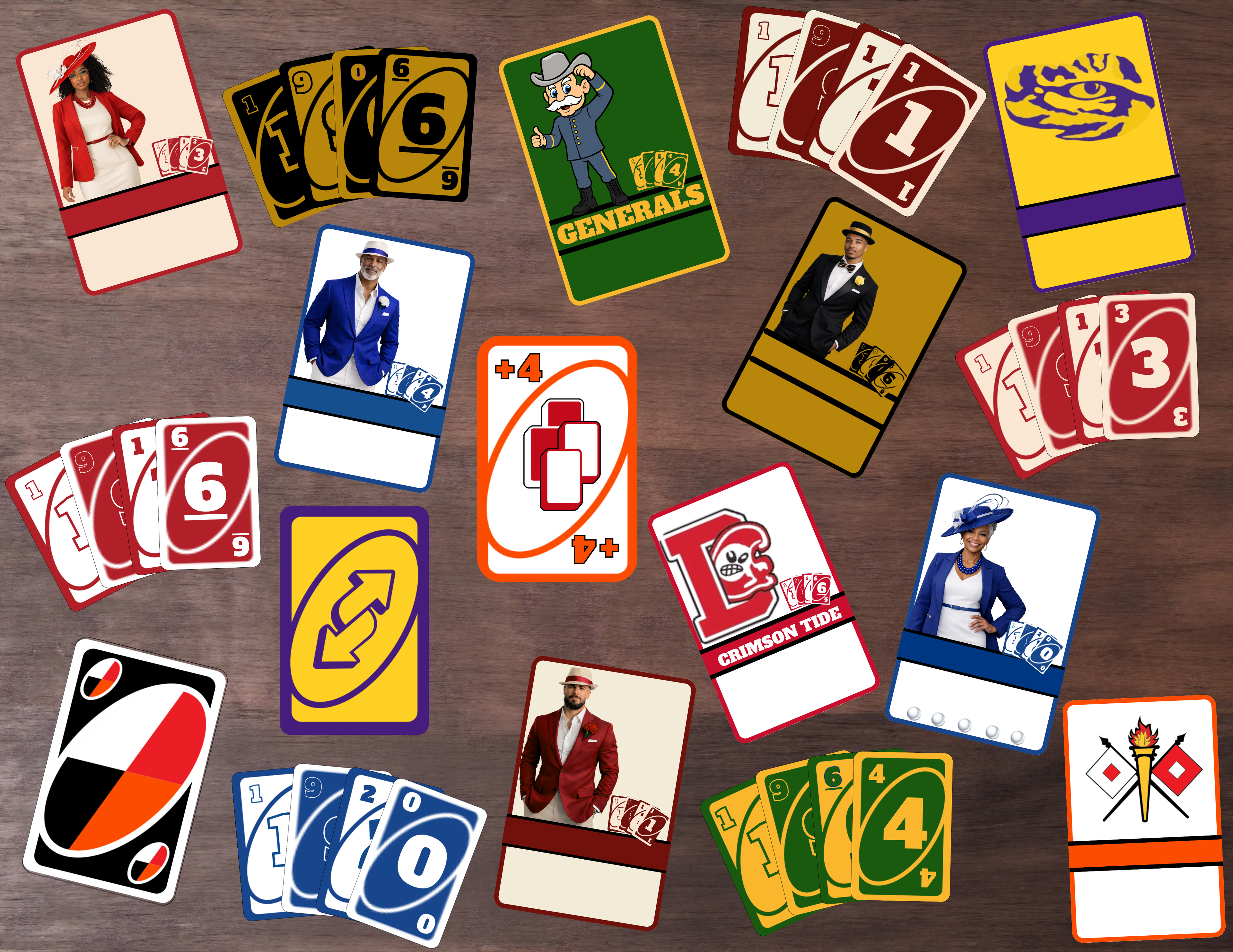 Custom Playing Card example mockups