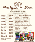 DIY Party in a Box Custom Party Favor Bundle