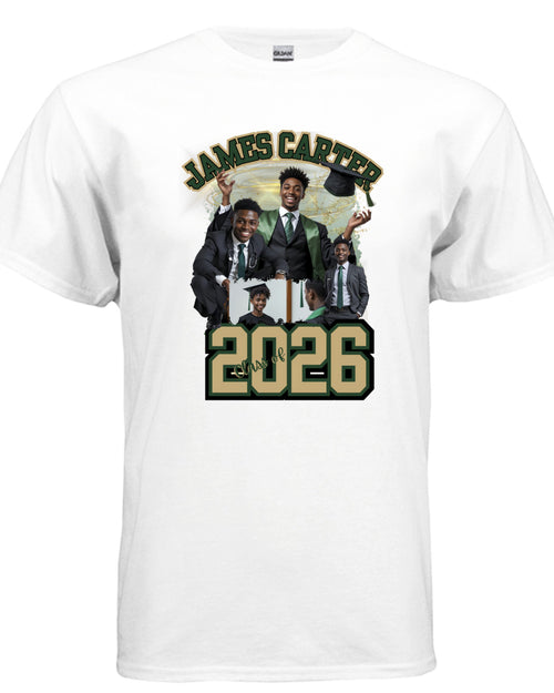 Personalized Graduation Tee in white